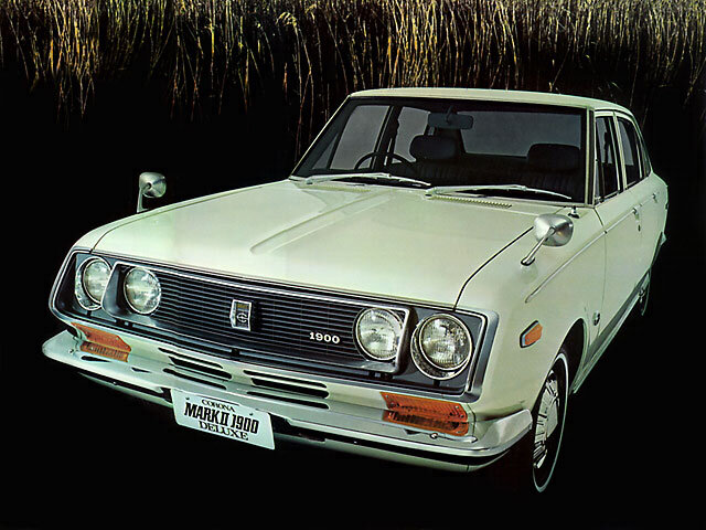 Toyota Mark II (RT61, RT62) 1 поколение, рестайлинг, седан (02.1970 - 01.1971)